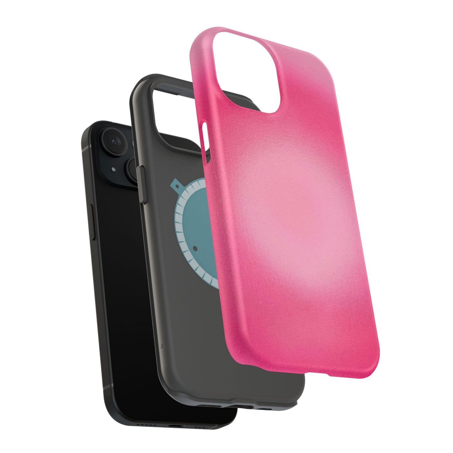 MagSafe "pinkberry" airbrush iPhone case