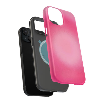MagSafe "pinkberry" airbrush iPhone case