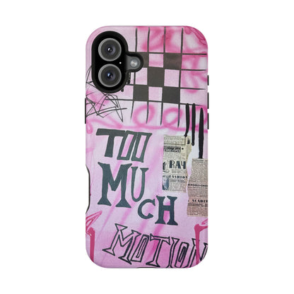 MagSafe "too much motion" airbrush iPhone case