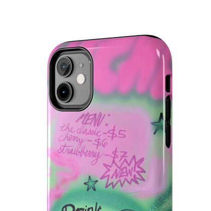 "matcha!" airbrush iPhone case