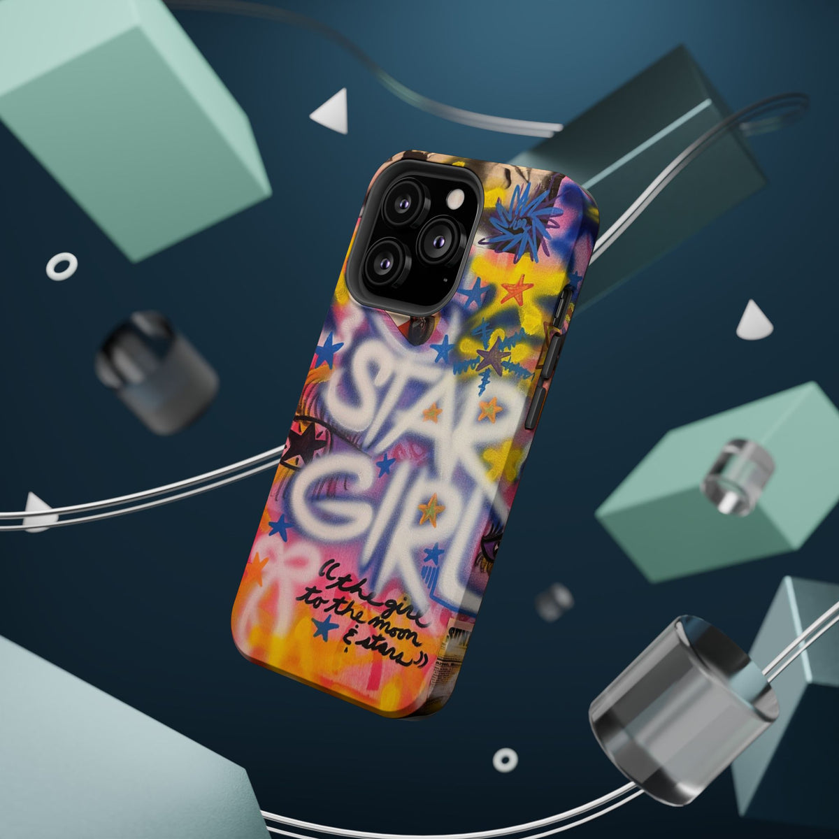 MagSafe "STARGIRL" airbrush iPhone case