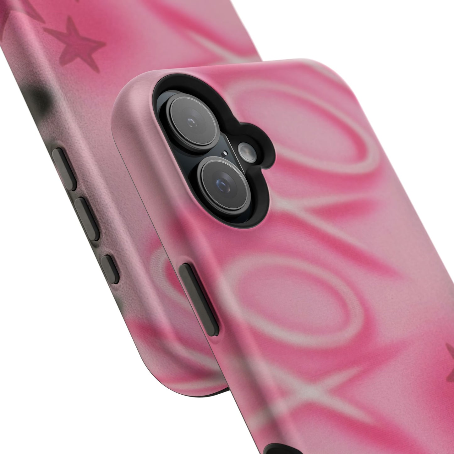 MagSafe "perfectly pink" airbrush iPhone case