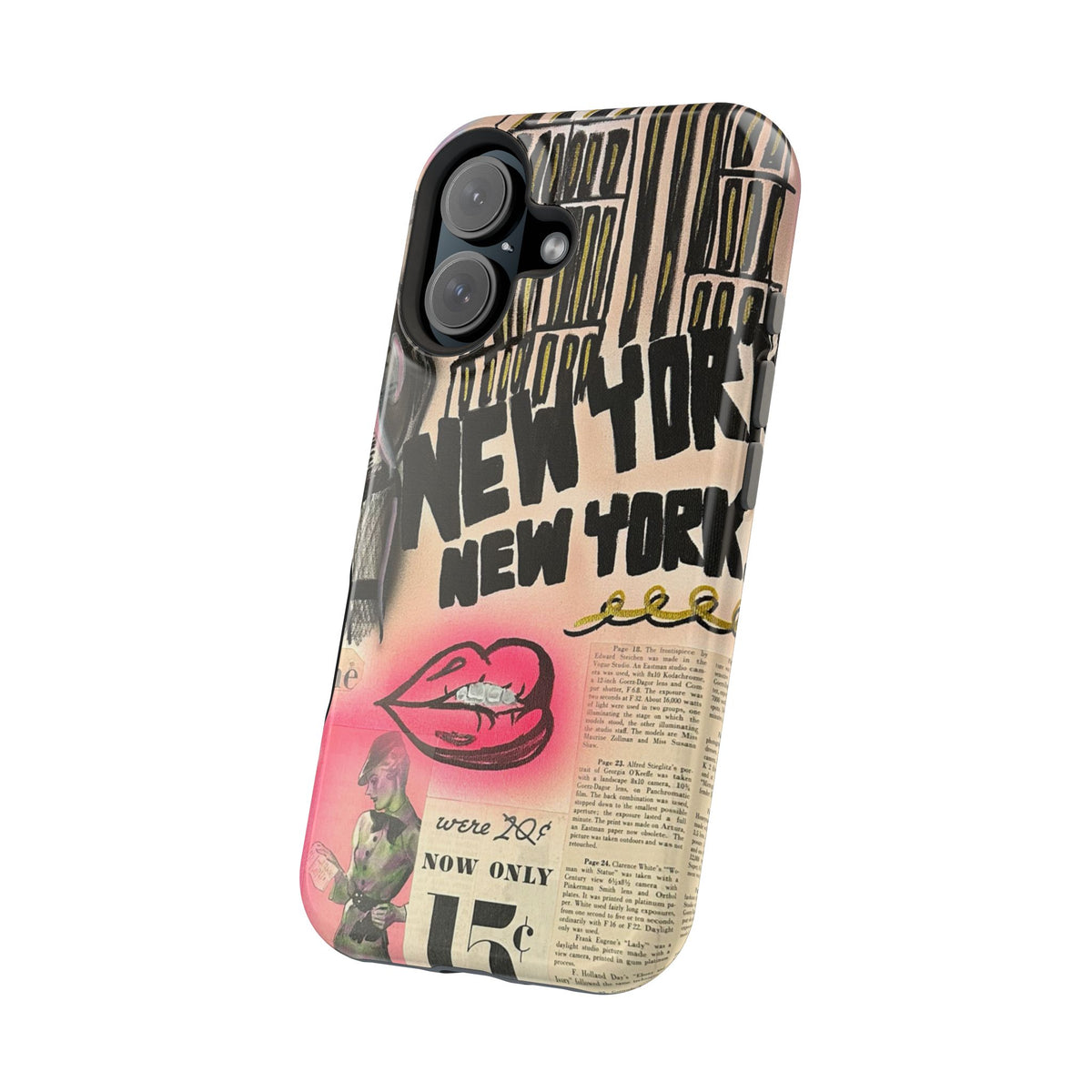 MagSafe „New York, New York“ Airbrush iPhone Hülle