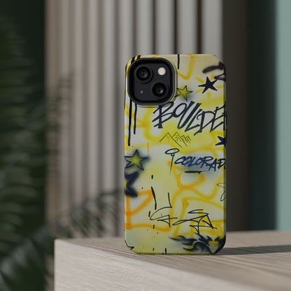 MagSafe "boulder" airbrush iPhone case