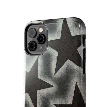 "chrome stars" airbrush iPhone case