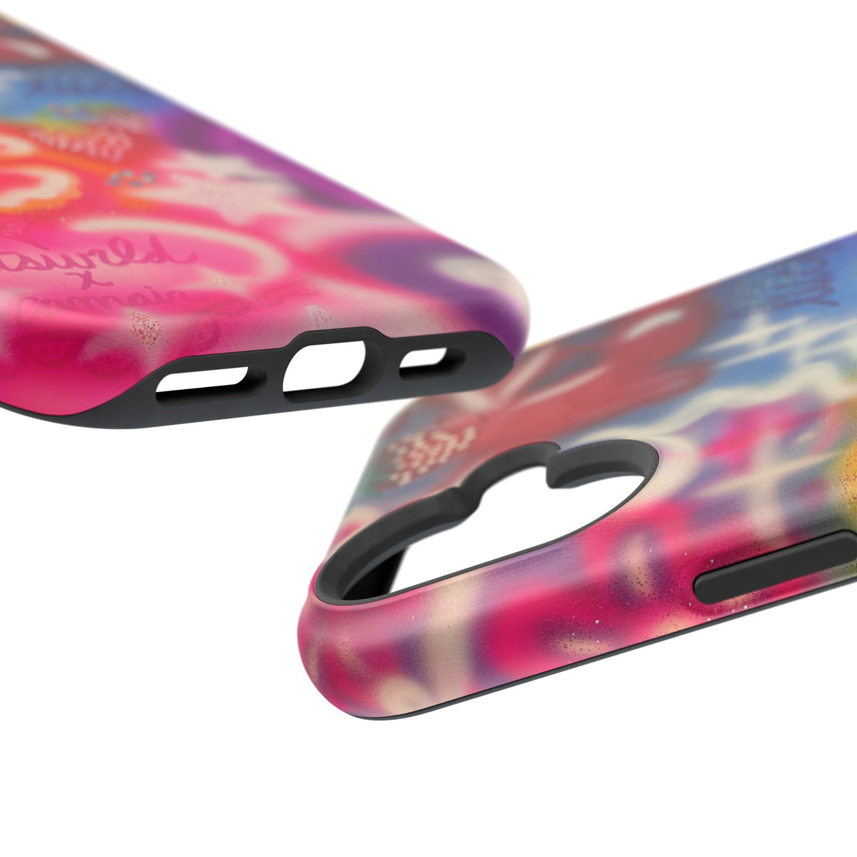 MagSafe „luck & luv“ Airbrush iPhone-Hülle