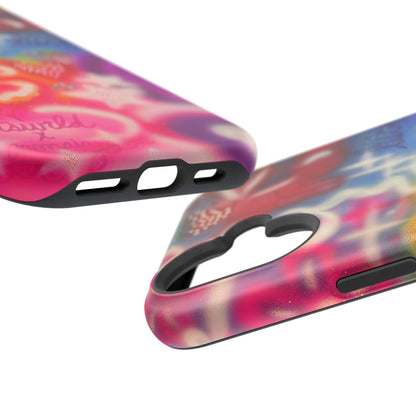 MagSafe „luck & luv“ Airbrush iPhone-Hülle
