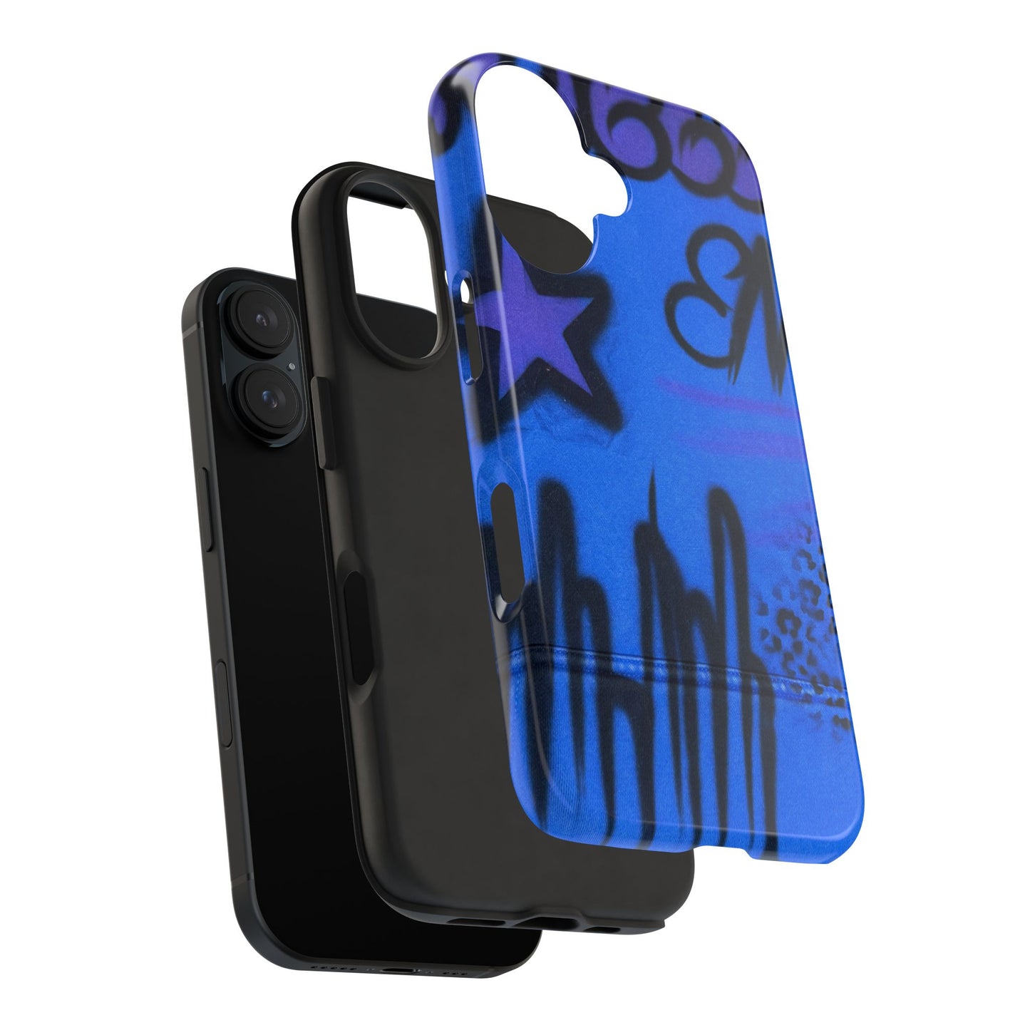 "infamous indigo" airbrush iPhone case