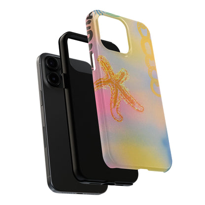 "sweet starfish" airbrush iPhone case