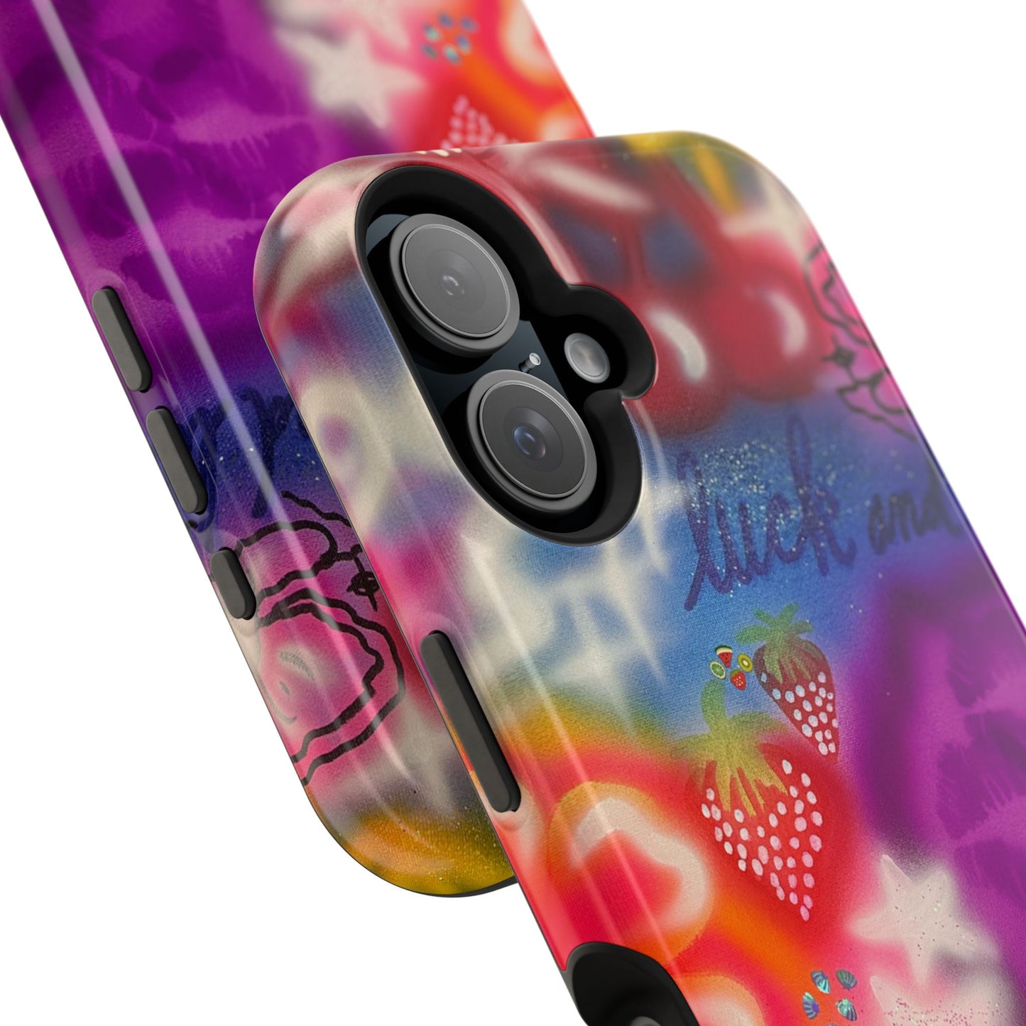 MagSafe „luck & luv pt. 2“ Airbrush iPhone Hülle