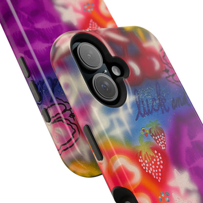 MagSafe „luck & luv pt. 2“ Airbrush iPhone Hülle
