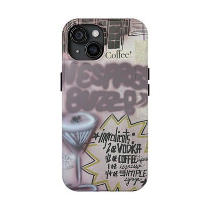 "espresso martini" airbrush iPhone case