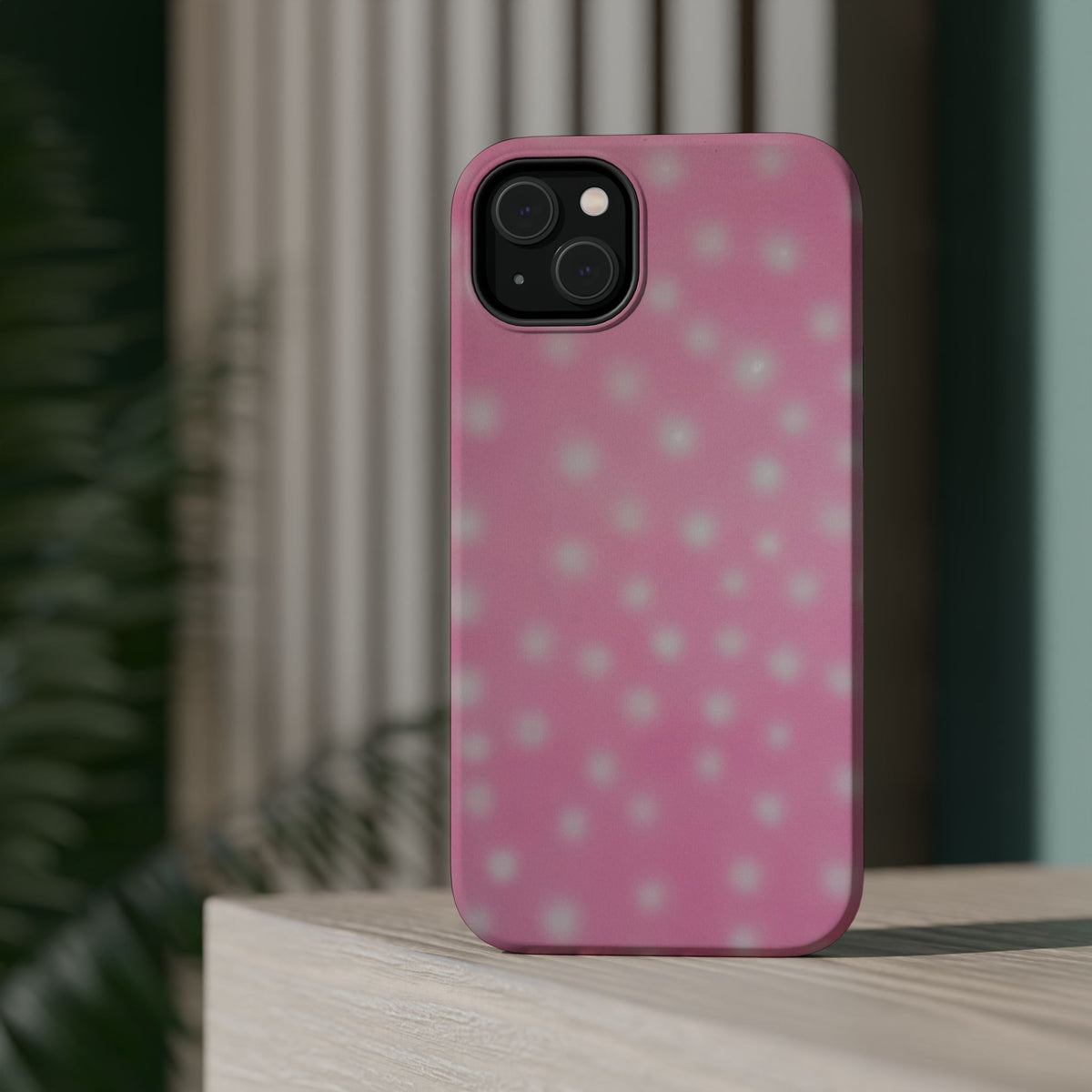 MagSafe "Erdbeerstrudel-Polkadots" Airbrush iPhone Hülle