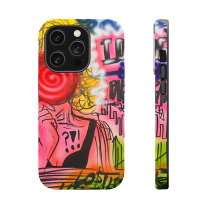 MagSafe „Lost in Paradise“ Airbrush-iPhone-Hülle