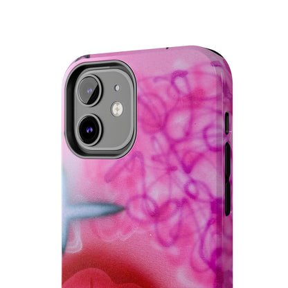 "glitter aura" airbrush iPhone case
