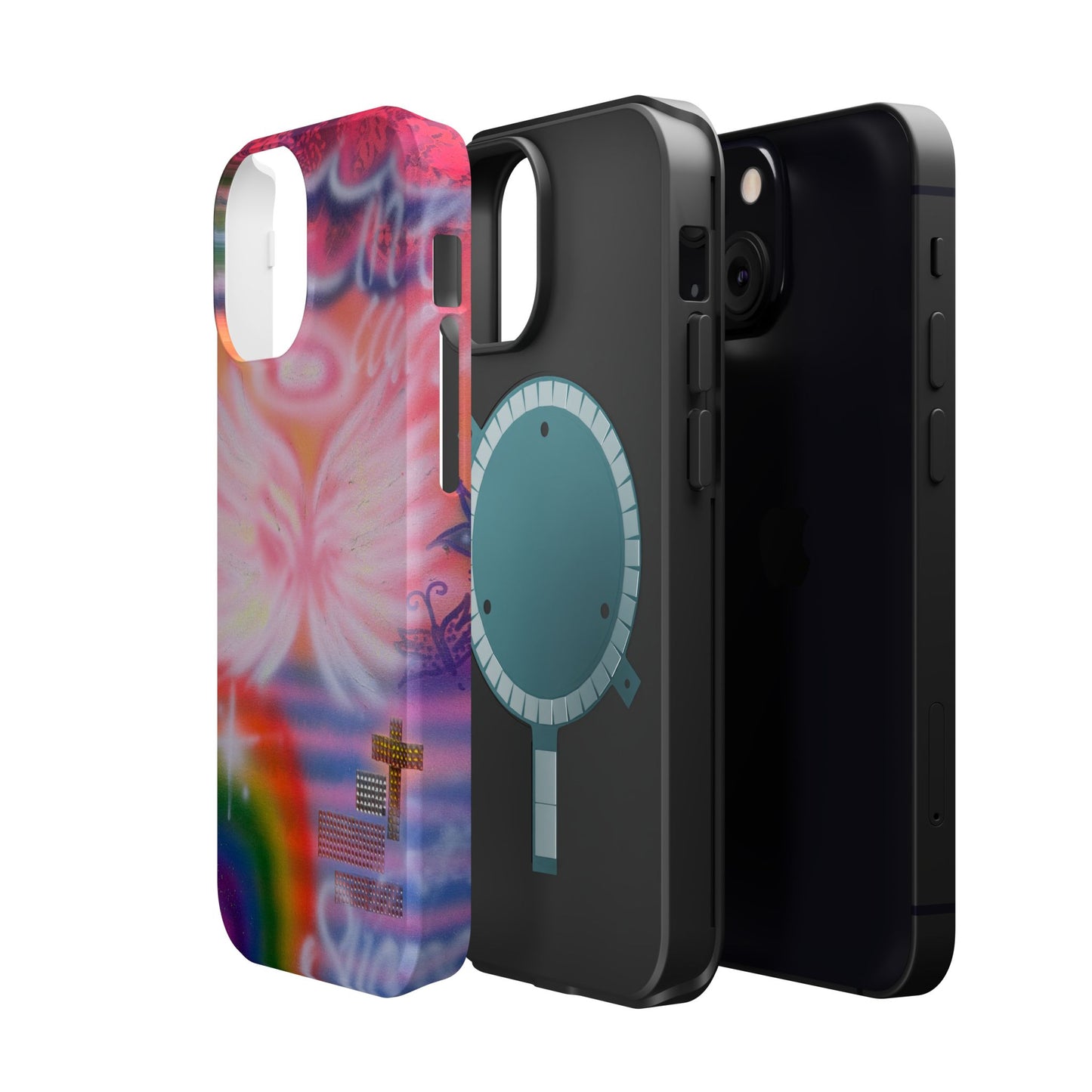 MagSafe "summer bliss" airbrush iPhone case