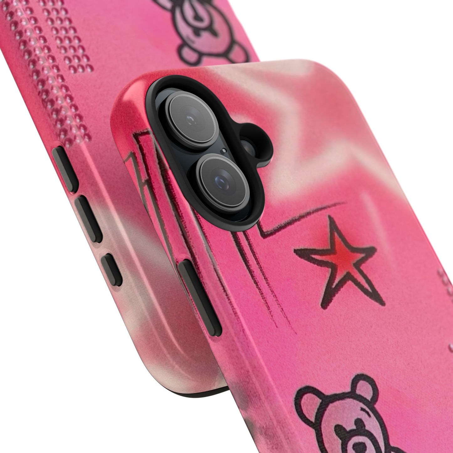 "teddy bear" airbrush iPhone case