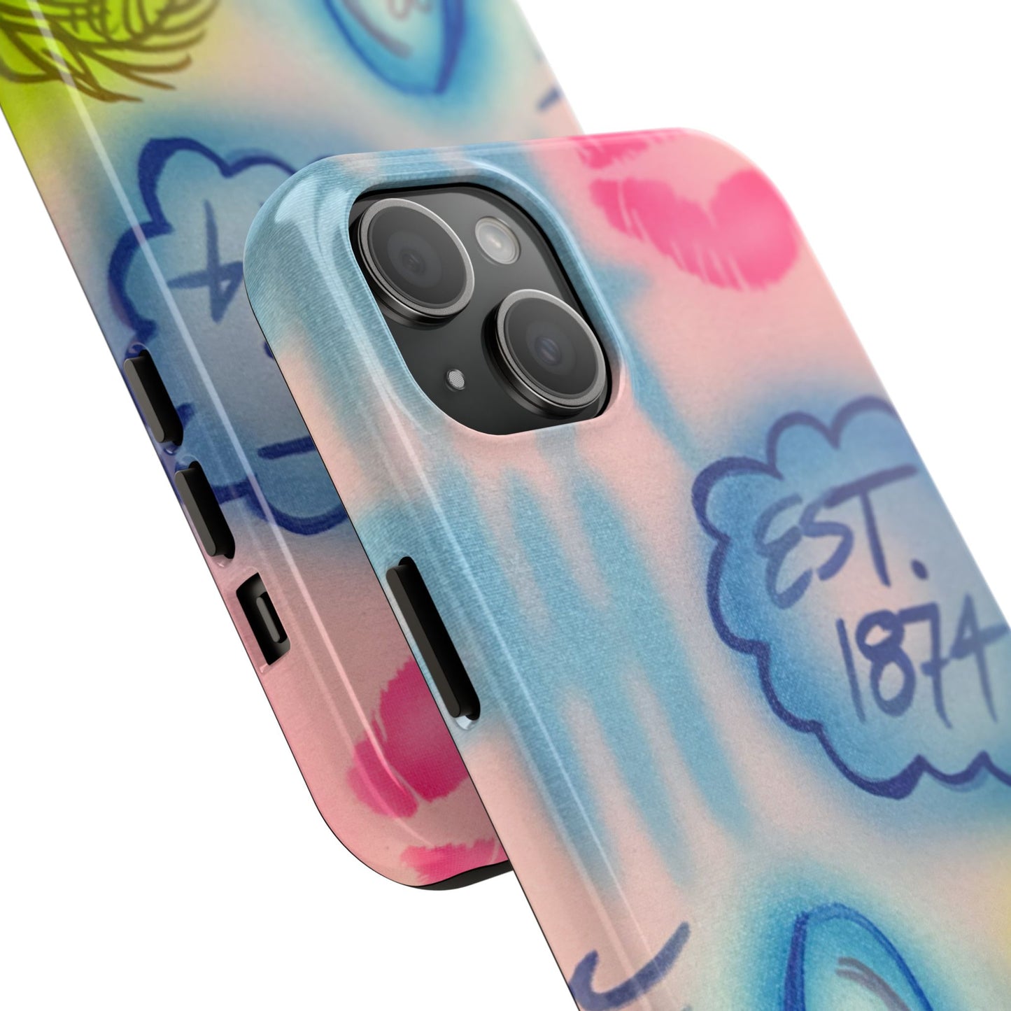"in the wave" airbrush iPhone case