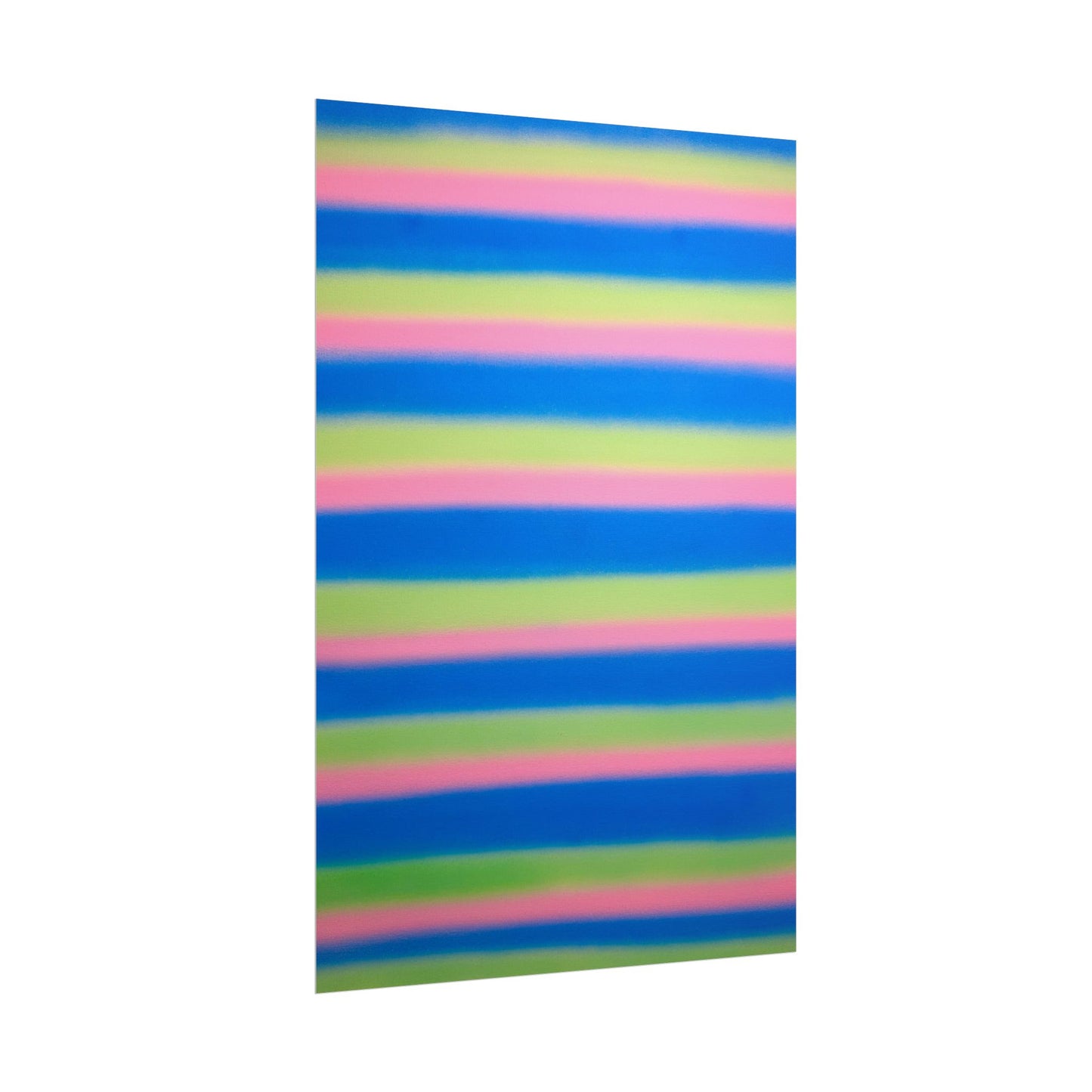 "sherbet stripes" airbrush rolled print