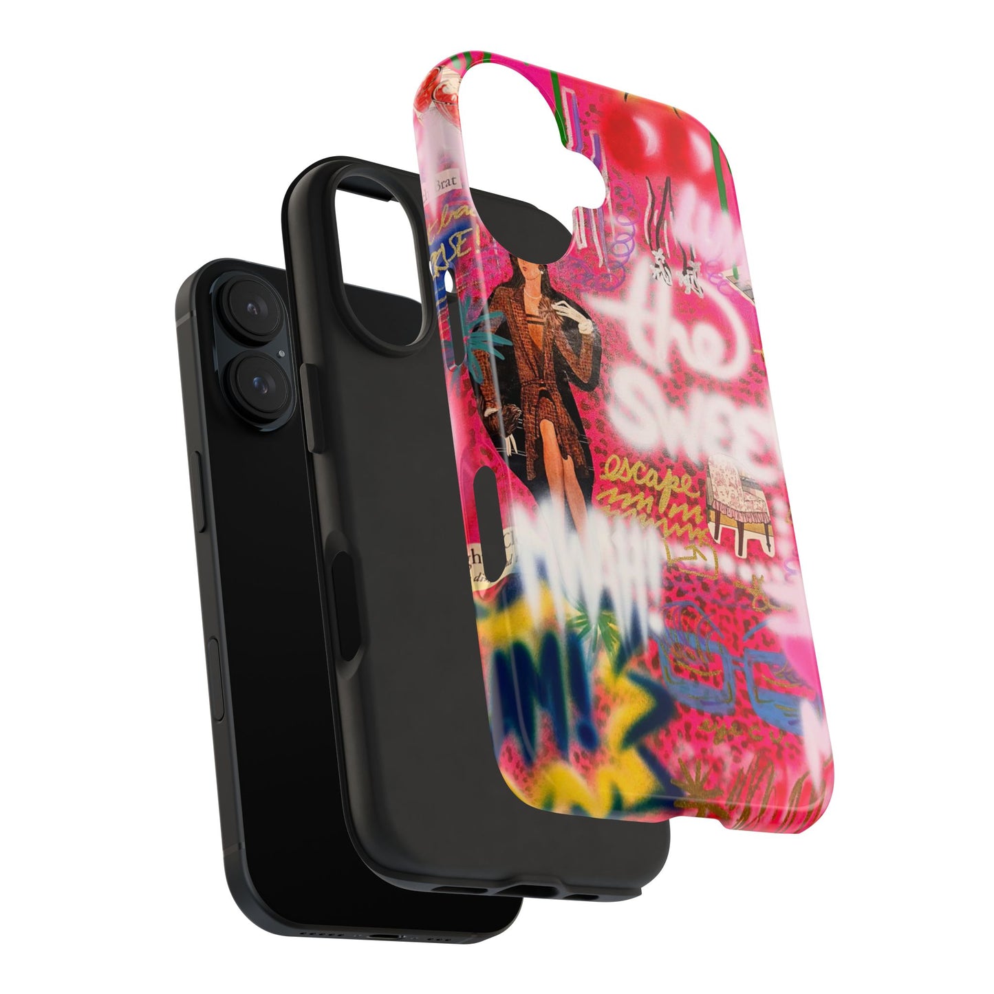 "sweet escape" airbrush iPhone case