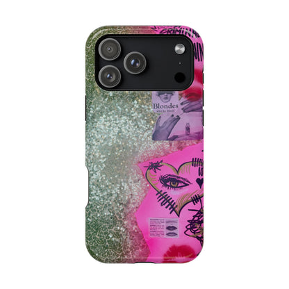 MagSafe "glitter gloss" airbrush iPhone case