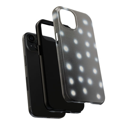 "coconut noir polka dot" airbrush iPhone case