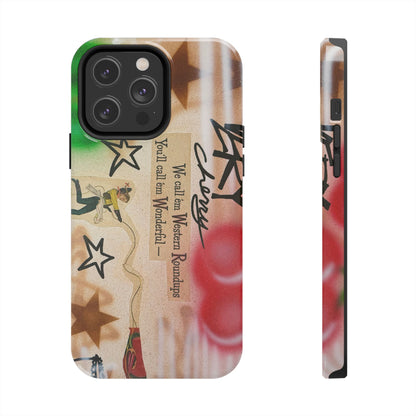 "very cherry" airbrush iPhone case