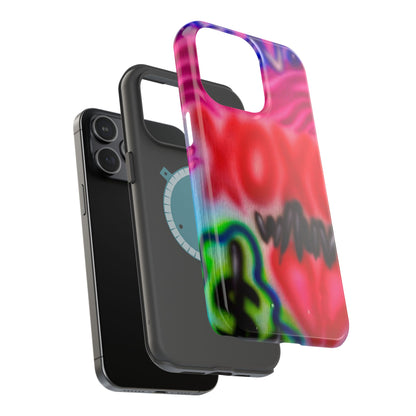MagSafe Airbrush-iPhone-Hülle „with luv, xoxo“