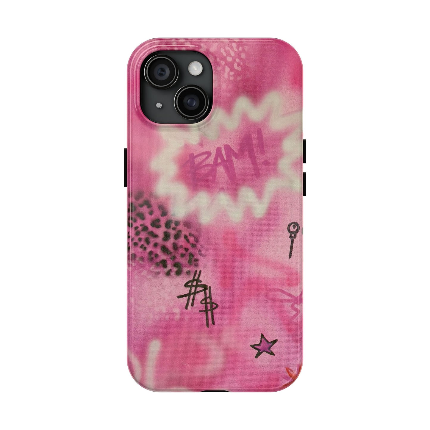 "BAM!" airbrush iPhone case