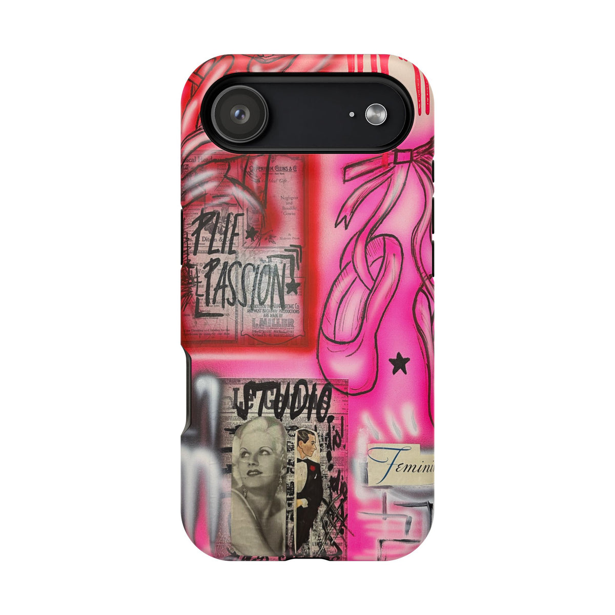 MagSafe "plié passion" airbrush iPhone case