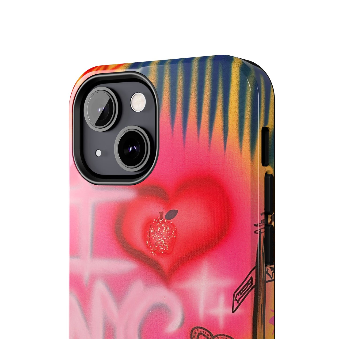 "in the city" airbrush iPhone case