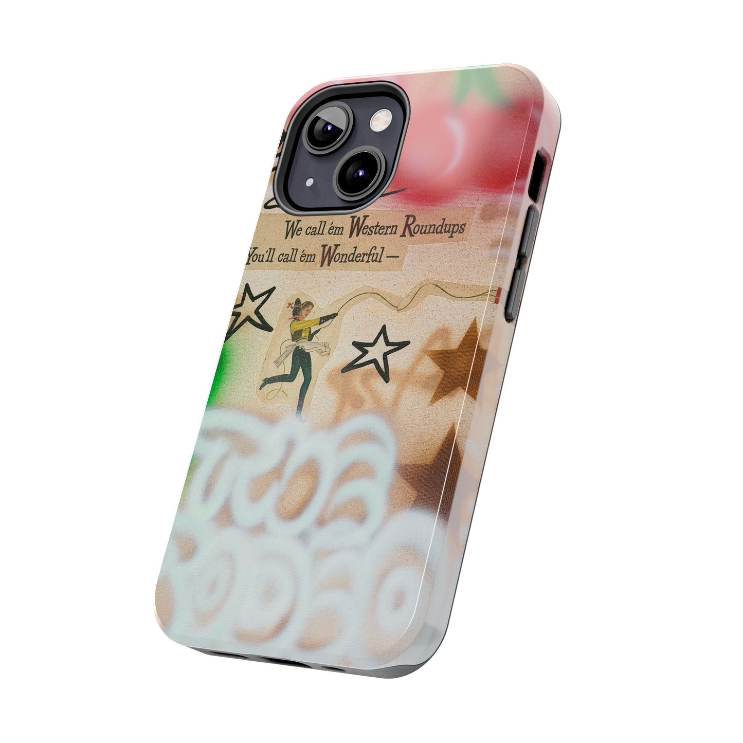 "the rodeo" airbrush iPhone case