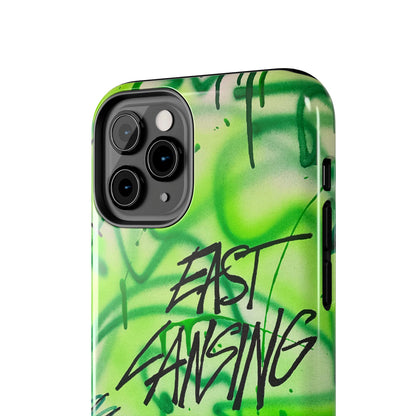 "east lansing, mi" airbrush iPhone case