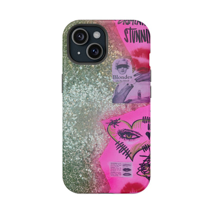 MagSafe "glitter gloss" airbrush iPhone case