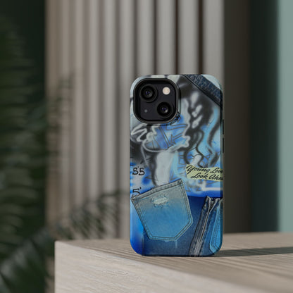MagSafe "young lovers" airbrush iPhone case
