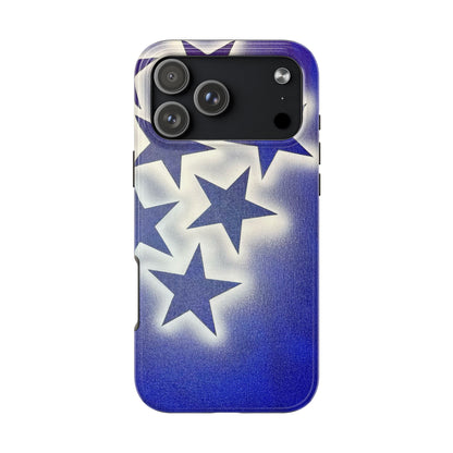 "frosted galaxy" airbrush iPhone case