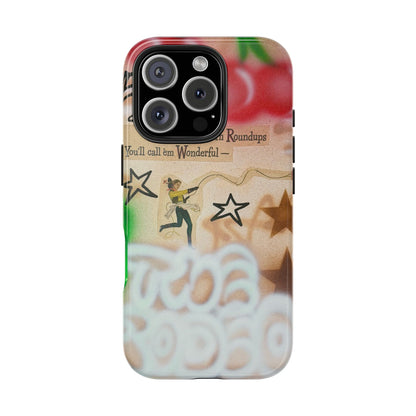 "the rodeo" airbrush iPhone case