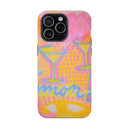 MagSafe "lemontini" airbrush iPhone case