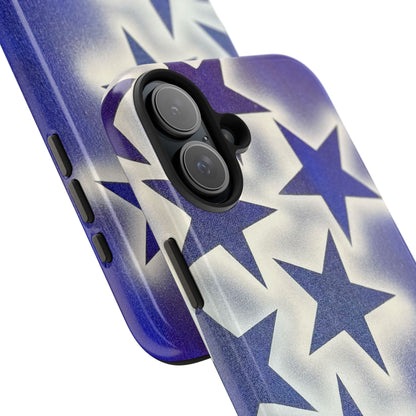 "frosted galaxy" airbrush iPhone case