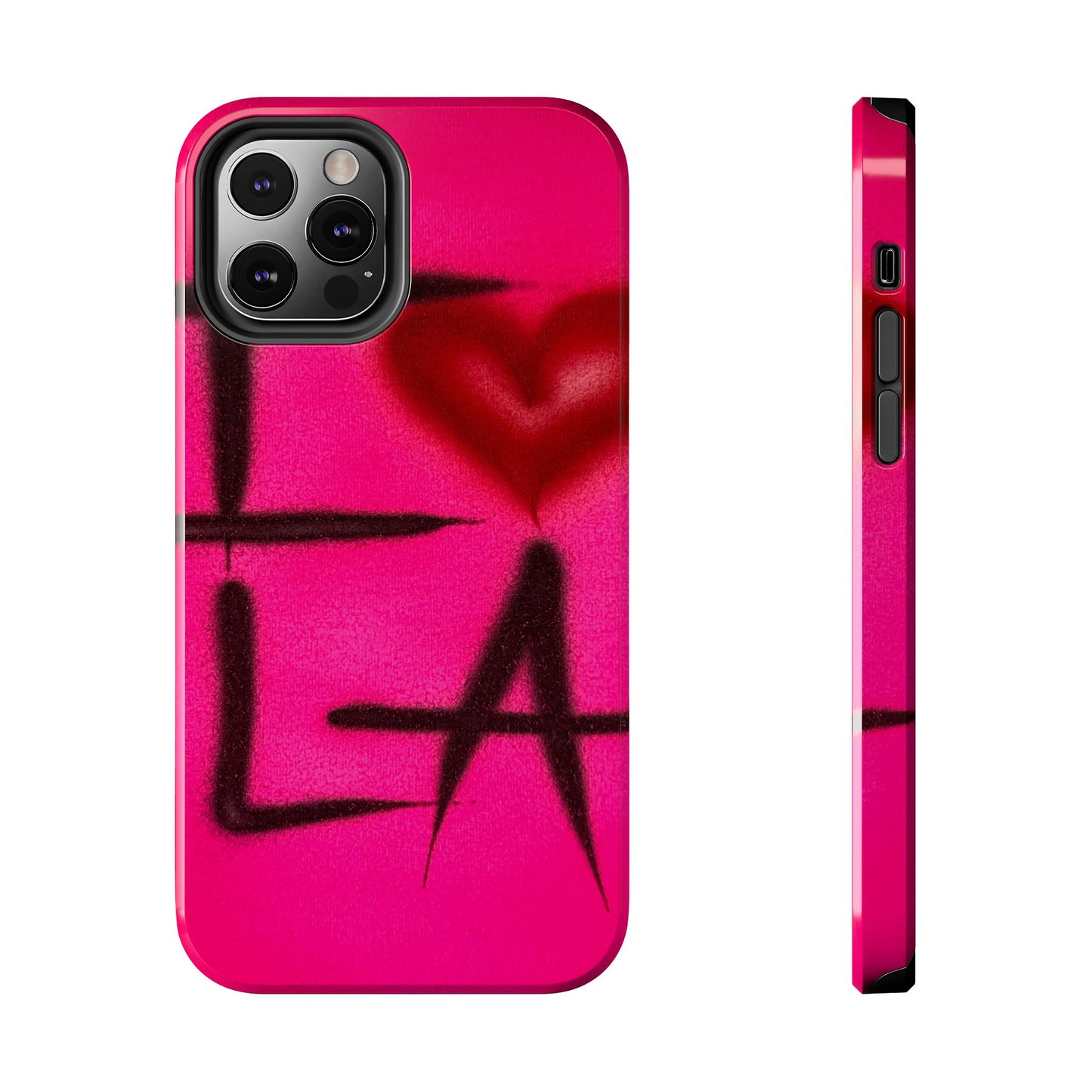 "I <3 LA" airbrush iPhone case
