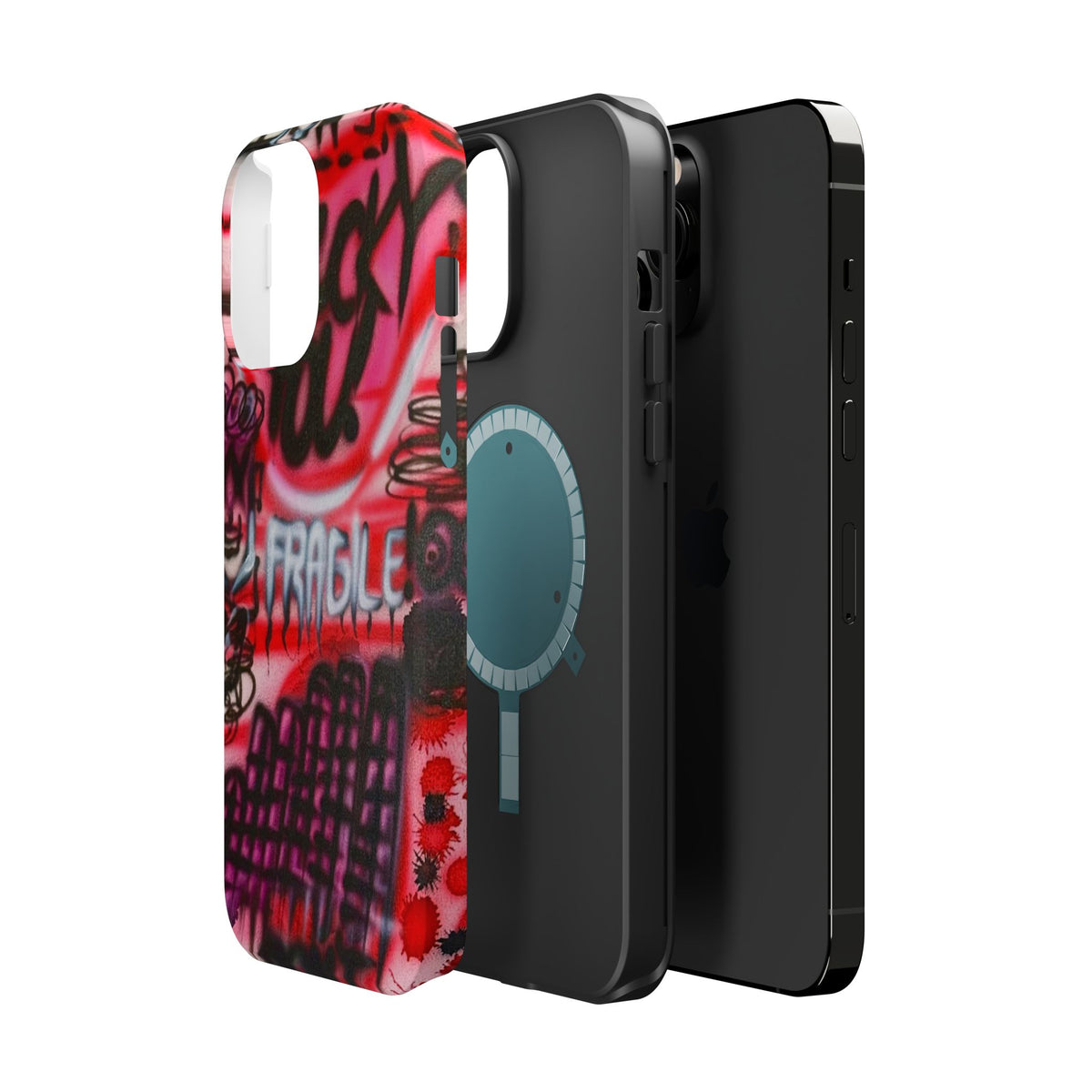 MagSafe "lucky you!" airbrush iPhone case