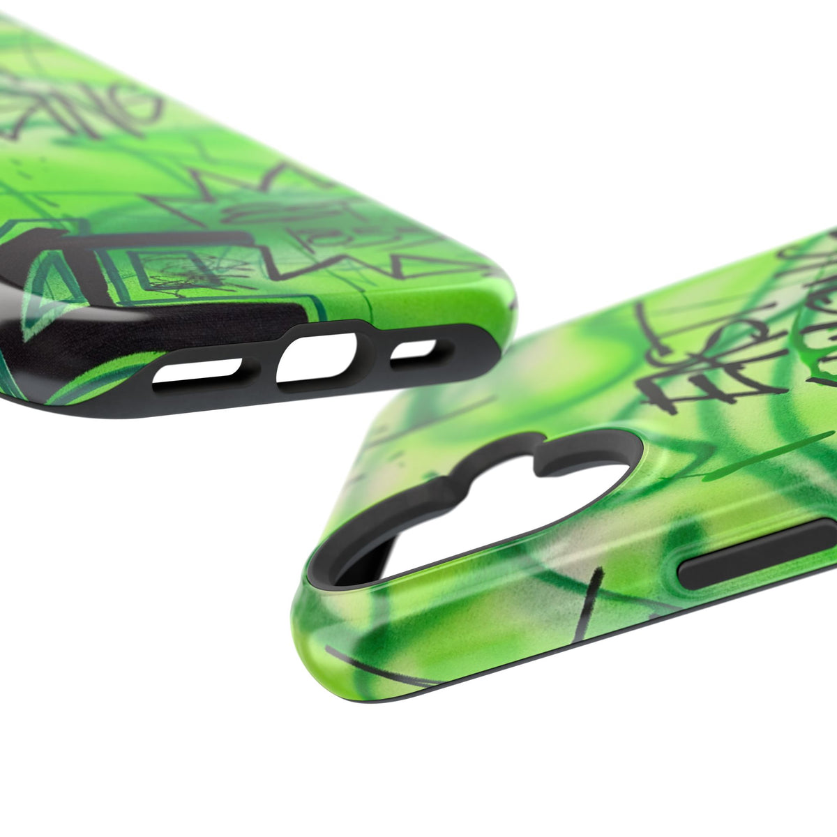 MagSafe "east lansing, mi" airbrush iPhone case