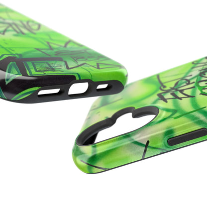 MagSafe "east lansing, mi" airbrush iPhone case
