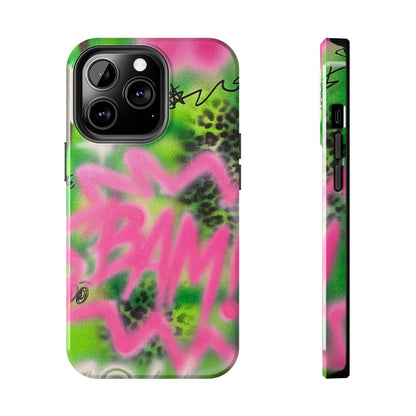 "BAM! pt. 2" airbrush iPhone case