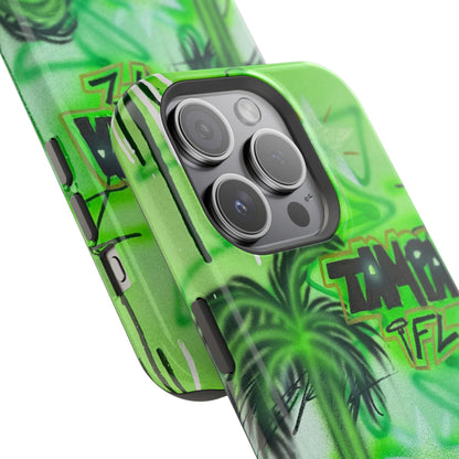 MagSafe "tampa, fl" airbrush iPhone case