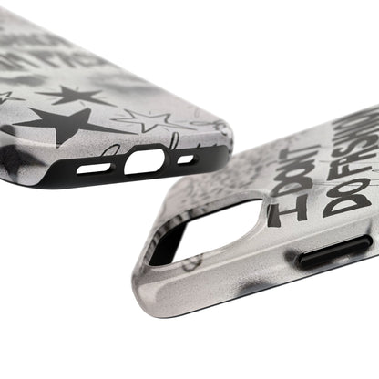 "i am fashion" airbrush iPhone case