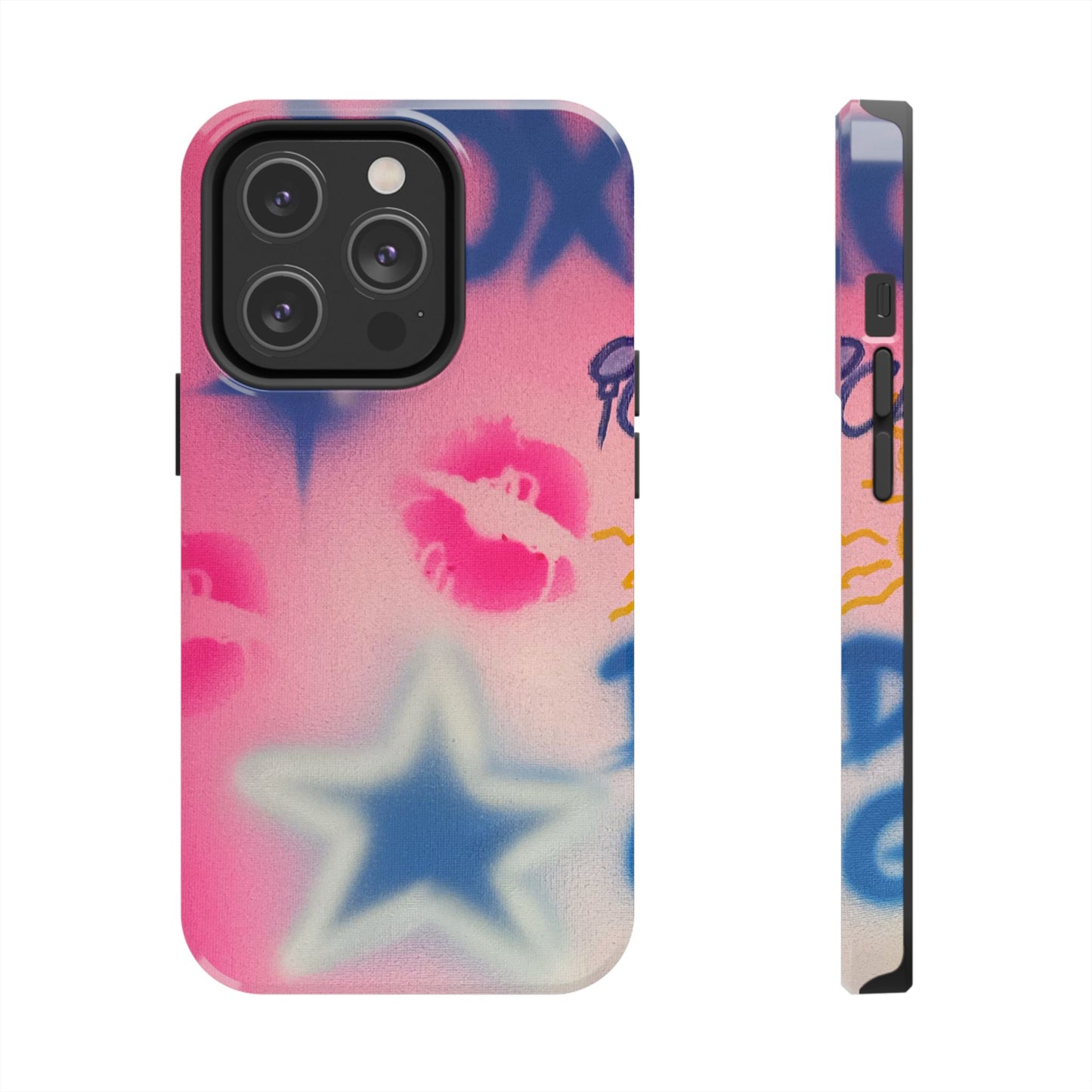 "star symbol" airbrush iPhone case
