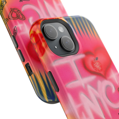 MagSafe „In der Stadt“ Airbrush iPhone-Hülle