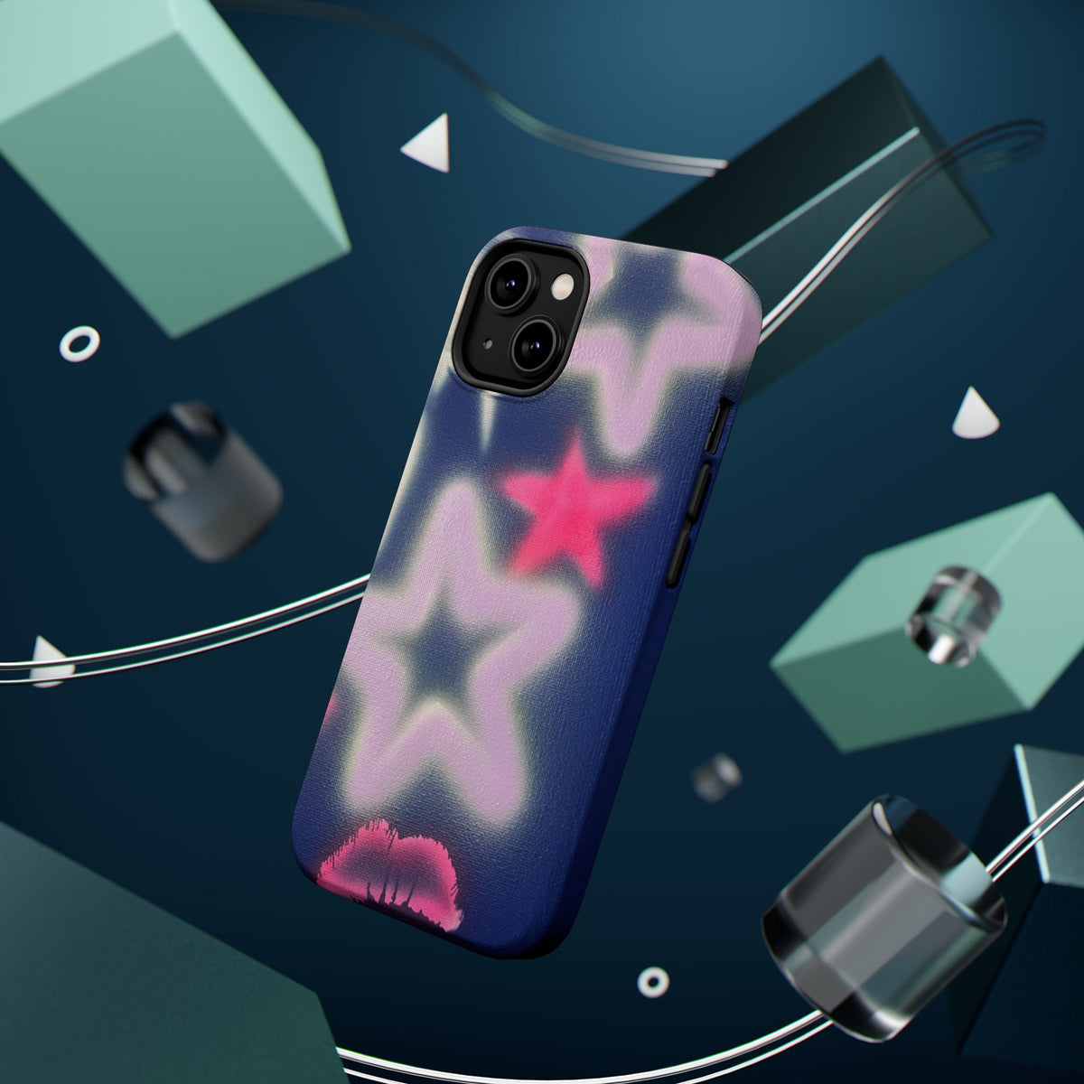 MagSafe "lavender luminary" airbrush iPhone case