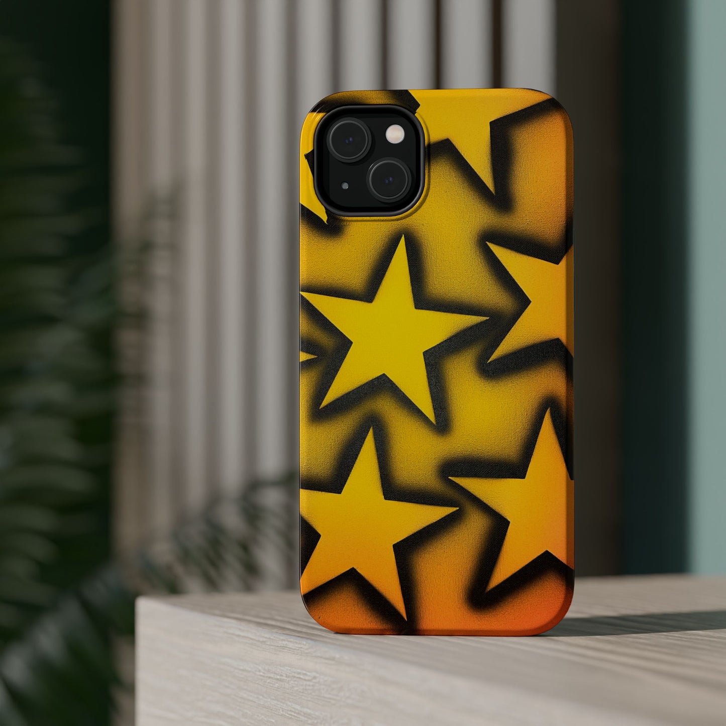MagSafe „DU BIST EIN STAR!“ Airbrush iPhone Hülle